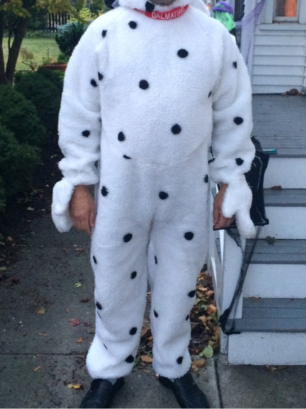 102 Dalmatian Vintage Hooded Onesie Halloween Costume